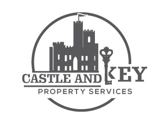 Castle and Key Property Services logo design by Suvendu