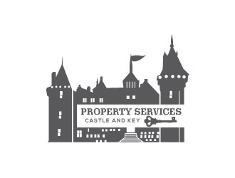 Castle and Key Property Services logo design by Suvendu