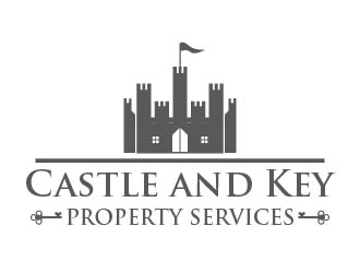 Castle and Key Property Services logo design by Suvendu