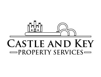 Castle and Key Property Services logo design by Suvendu