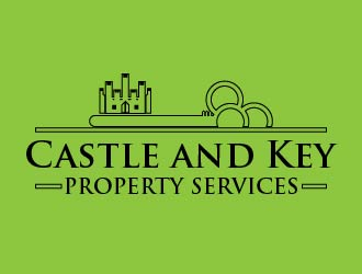 Castle and Key Property Services logo design by Suvendu