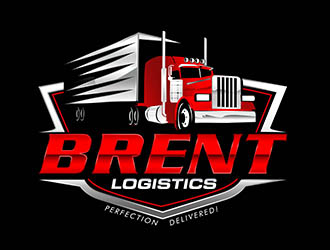 Brent Logistics logo design by 3Dlogos