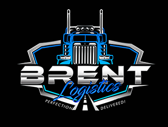 Brent Logistics logo design by 3Dlogos