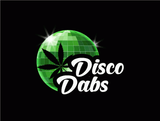 Disco Dabs  logo design by MonkDesign