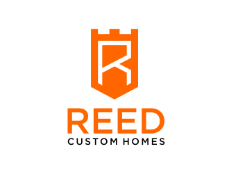 Reed Custom Homes logo design by GassPoll