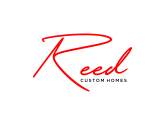 Reed Custom Homes logo design by GassPoll