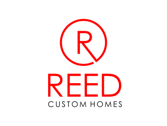 Reed Custom Homes logo design by GassPoll