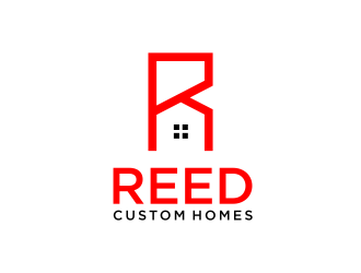 Reed Custom Homes logo design by GassPoll