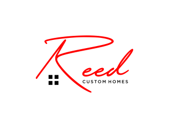 Reed Custom Homes logo design by GassPoll