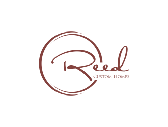 Reed Custom Homes logo design by pel4ngi