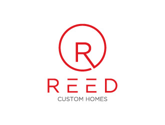 Reed Custom Homes logo design by sndezzo