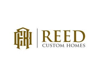 Reed Custom Homes logo design by scriotx