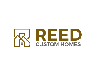 Reed Custom Homes logo design by scriotx