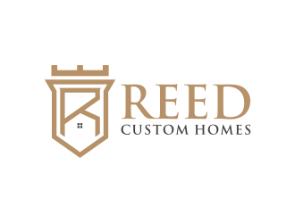 Reed Custom Homes logo design by GassPoll