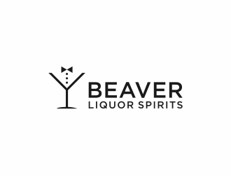 Beaver Liquor Spirits logo design by y7ce