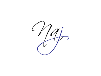 naj or Najah logo design by graphicstar