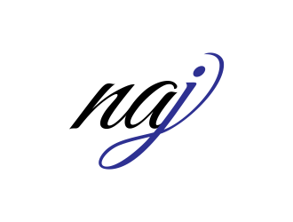 naj or Najah logo design by graphicstar