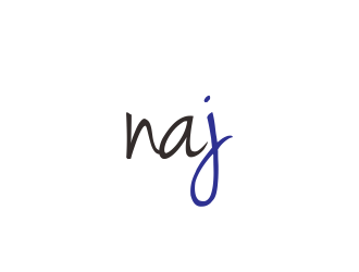 naj or Najah logo design by haidar