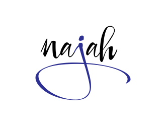 naj or Najah logo design by excelentlogo