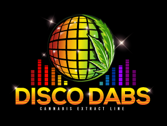 Disco Dabs  logo design by dorijo