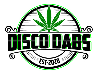 Disco Dabs  logo design by Suvendu