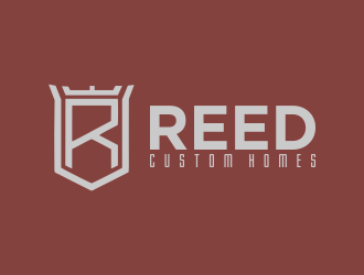 Reed Custom Homes logo design by Mahrein