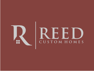 Reed Custom Homes logo design by puthreeone