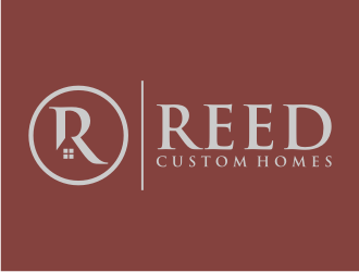 Reed Custom Homes logo design by puthreeone