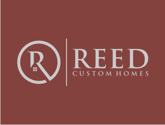 Reed Custom Homes logo design by puthreeone