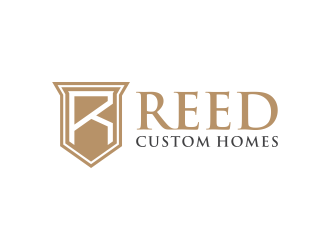 Reed Custom Homes logo design by GassPoll