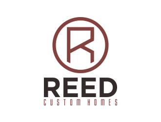 Reed Custom Homes logo design by Mahrein