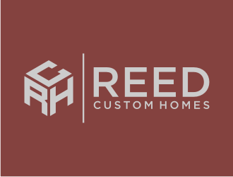 Reed Custom Homes logo design by puthreeone