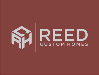 Reed Custom Homes logo design by puthreeone