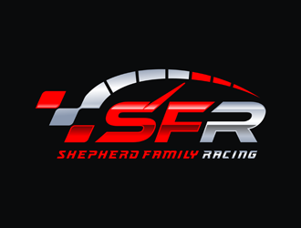 SFR - Shepherd Family Racing logo design by Rizqy