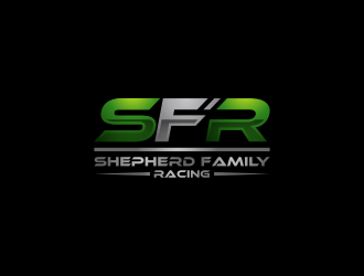 SFR - Shepherd Family Racing logo design by mbah_ju