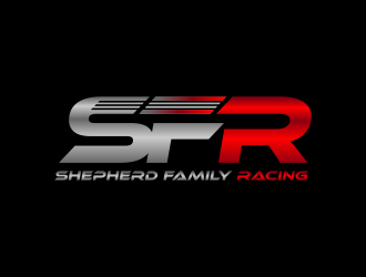 SFR - Shepherd Family Racing logo design by sargiono nono