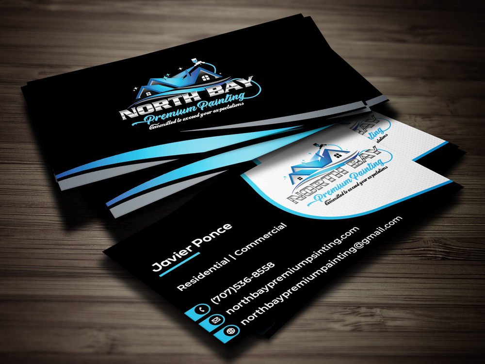 North Bay Premium Painting logo design by rootreeper