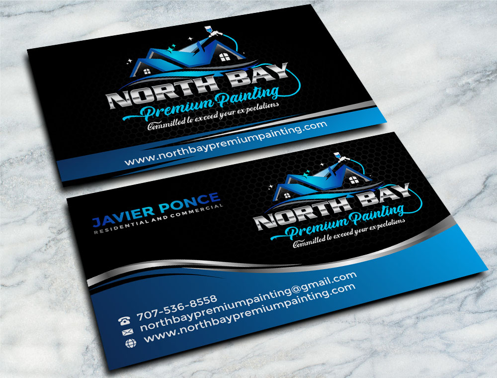 North Bay Premium Painting logo design by zizze23