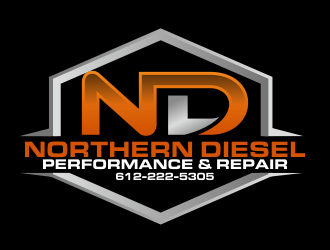 Northern Diesel Performance & Repair logo design by Greenlight