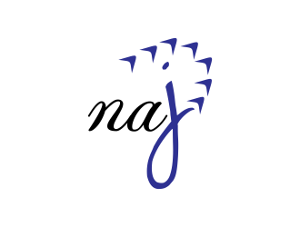 naj or Najah logo design by hashirama