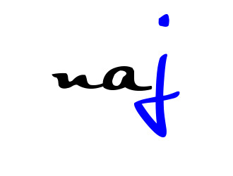 naj or Najah logo design by Rexi_777