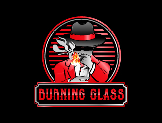 Burning Glass logo design by keptgoing