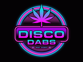 Disco Dabs  logo design by Bananalicious