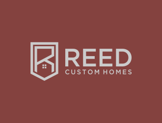 Reed Custom Homes logo design by oke2angconcept