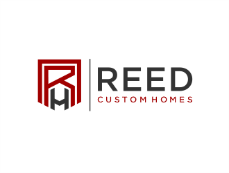 Reed Custom Homes logo design by evdesign