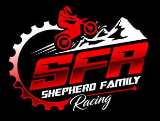 SFR - Shepherd Family Racing logo design by DreamLogoDesign