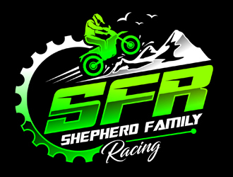 SFR - Shepherd Family Racing logo design by DreamLogoDesign