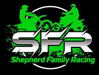 SFR - Shepherd Family Racing logo design by DreamLogoDesign