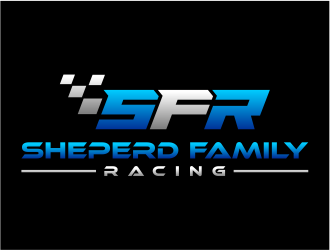 SFR - Shepherd Family Racing logo design by cintoko