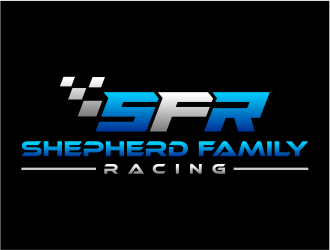 SFR - Shepherd Family Racing logo design by cintoko